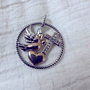 Lenox 925 Sterling charm pendant